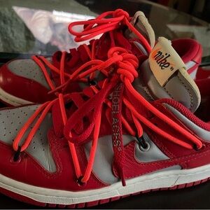 Nike Dunk Low Off-White University Red